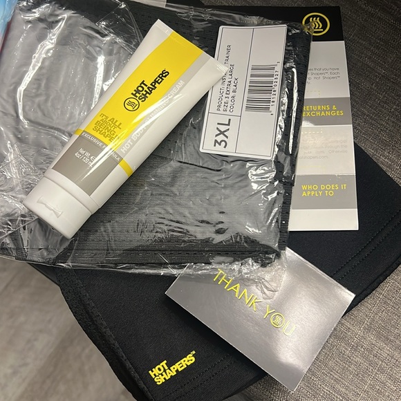 NWT 3Pc Set HOT SHAPERS Cami Hot with Waist Trainer Women’s Slimming Body Shaper - Picture 14 of 16